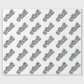 Sawatdee / Hallo ~ Thailand / Taalscript voor Thai Cadeaupapier (Vlak)