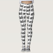 Sawatdee / Hallo ~ Thailand / Taalscript voor Thai Leggings (Voorkant)