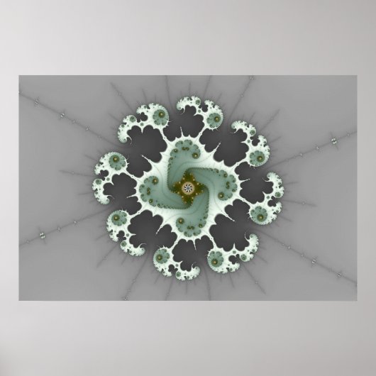 Sawheels - Fractal Poster (Voorkant)