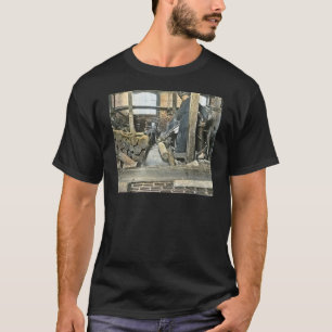 Sawmillarbeiders Magic Lantern Slide 2 T-shirt