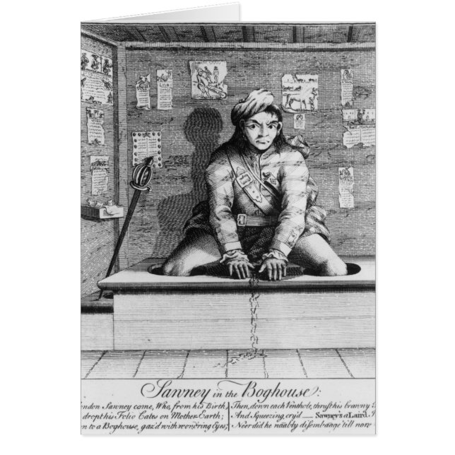 Sawney in the Boghouse, 1745 (Devant)