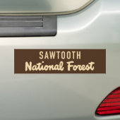 Sawtooth National Forest Bumpersticker (Op auto)