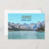 Sawtooth National Forest Idaho (Voorkant / Achterkant)