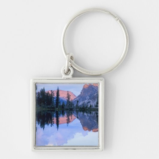 Sawtooth Wilderness, Idaho. VS. Cumulus Sleutelhanger (Voorkant)