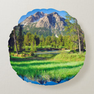 Sawtooth Wilderness Rond Kussen