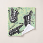 Sax Bad Handdoek (Wasdoekje)