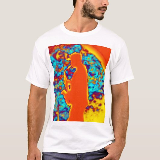 Sax Man T-shirt (Voorkant)