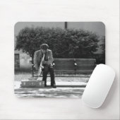 Sax Player Mousepad Muismat (Met muis)
