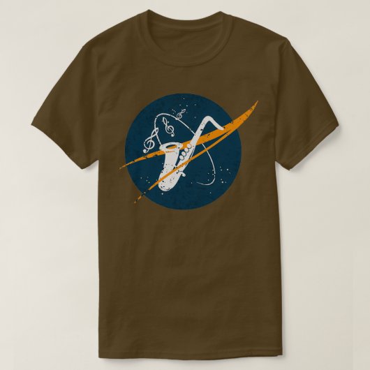 Sax Space  T-shirt (Design voorkant)