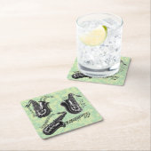 Sax Vierkante Kartonnen Onderzetter (Insitu)