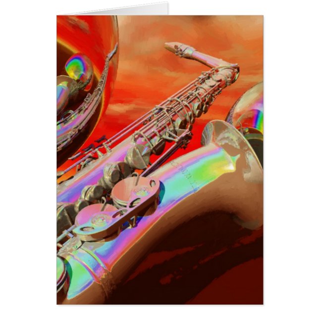 Saxaphone by Lenny (Voorkant)