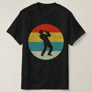 saxfoonretro silhouette 70s t-shirt