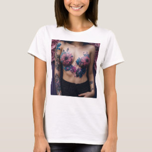 "Saxi Meisje Heet: Sissling Muzikale Vibe T-Shirt" T-shirt