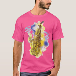 saxofon t-shirt