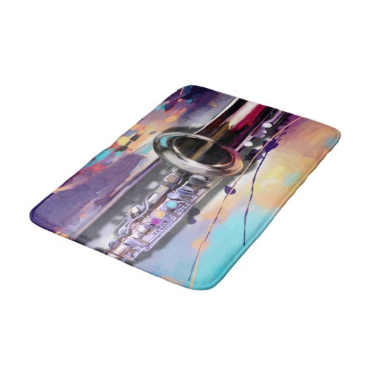 Saxofone Badmat (Gekanteld)