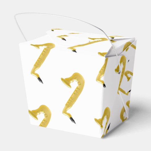 Saxofone Bedankdoosjes (Achterkant)