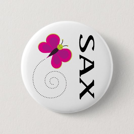  saxofone Button (Voorkant)