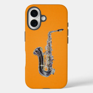 Saxofone iPhone 16 Hoesje