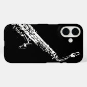 Saxofone Case-Mate iPhone Case (Achterkant (horizontaal))