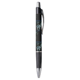 Saxofone en Muzieknoten pen