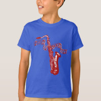 Saxofone en noten Zeer kool
