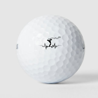 Saxofone Heartbeat Cool voor muzikanten Golfballen