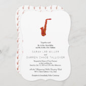 Saxofone Kaart (Voorkant / Achterkant)