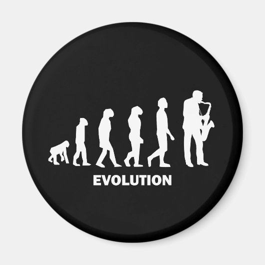 Saxofone Magneet (Voorkant)