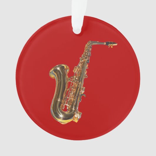 Saxofone Ornament (voorkant)