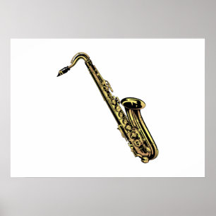 Saxofone Poster