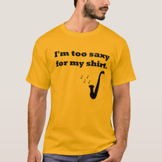 Saxofone shirt