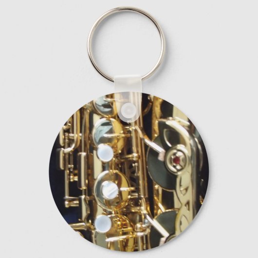 Saxofone Sleutelhanger (Voorkant)