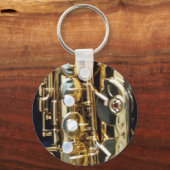 Saxofone Sleutelhanger (Voorkant)