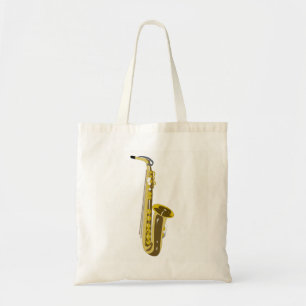 Saxofone Tote Bag