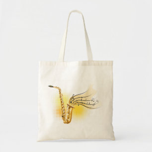 Saxofone Tote Bag