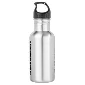 Saxofonisch leven waterfles (Achterkant)