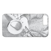 saxofonist Case-Mate iPhone case (Achterkant (Horizontaal))