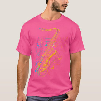 Saxofonist Jazz Muzikant Saxofonist T-shirt