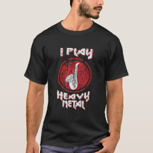 Saxofonist Mannen Jazz Muziek Big Band Saxofoon T-shirt