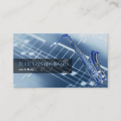 Saxofonistisch Visitekaartje (Voorkant)