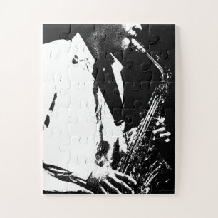 Saxofoon 11x14 30pc jpm legpuzzel