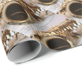 saxofoon cadeaupapier (Rol Hoek)