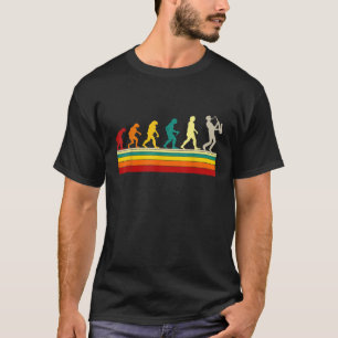 Saxofoon Evolutie Saxofoon Speler Muzikant Grappig T-shirt