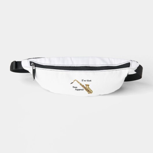 Saxofoon Fanny Pack Heuptasje (Voorkant)