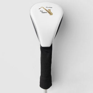 Saxofoon Golf Head Hoesje Golfheadcover