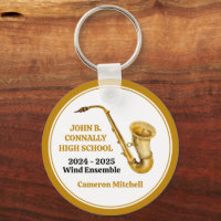Saxofoon High School Band Gold gepersonaliseerd