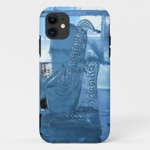 Saxofoon IJsculptuur, Quebec, Canada iPhone 11 Hoesje