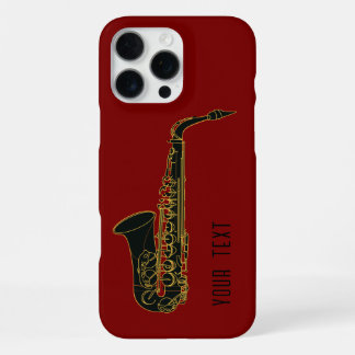 Saxofoon - iPhone 16 pro max hoesje