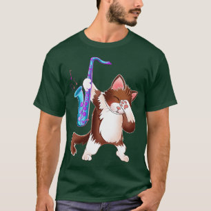 Saxofoon Kat T-shirt