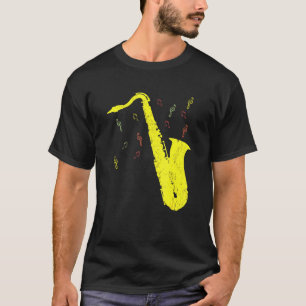 Saxofoon Muzieksaxofonist T-shirt